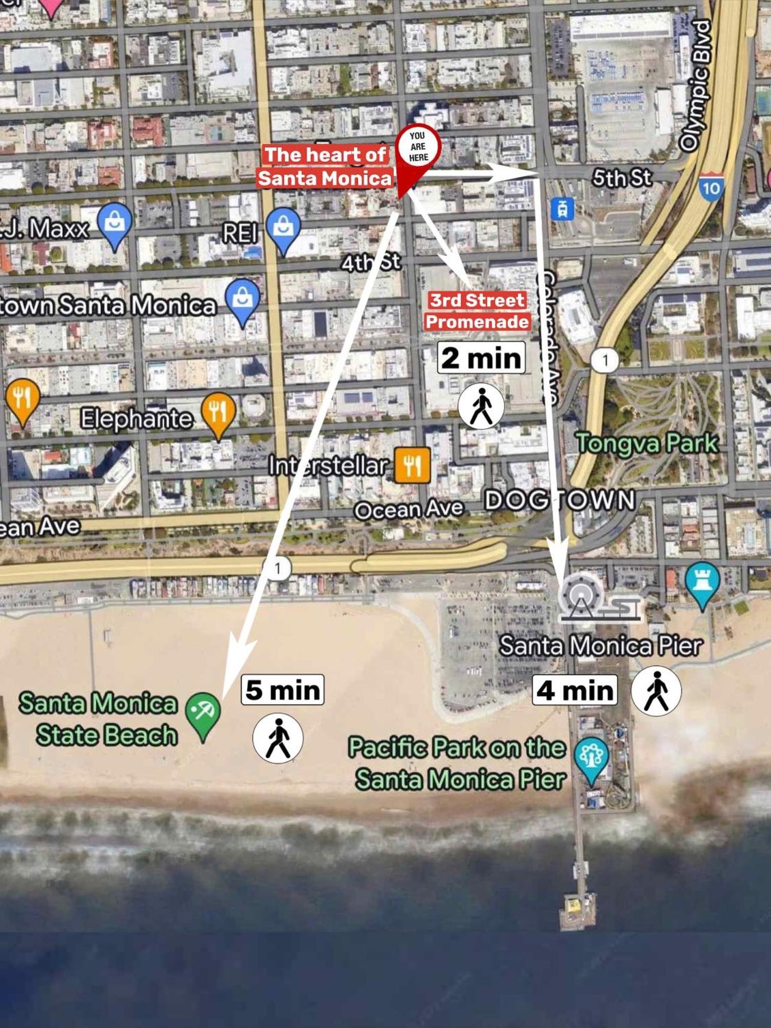 7 Large Down Town Santa Monica Apartment Los Angeles Ngoại thất bức ảnh
